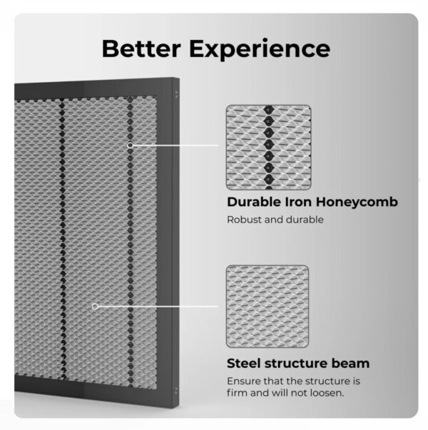NEW: TOOCAA HONEYCOMB FOR L2 LASER CUTTING (400mm) - Image 4