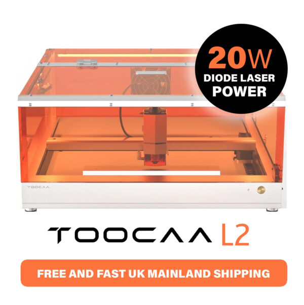 TOOCAA L2 20W-ADVANCED LASER ENGRAVER BUNDLE - Image 2