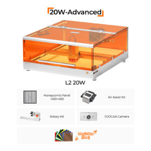 TOOCAA L2 20W-ADVANCED LASER ENGRAVER BUNDLE