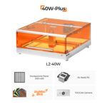 TOOCAA L2 40W-PLUS LASER ENGRAVER / CUTTER BUNDLE