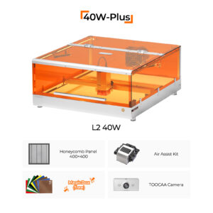TOOCAA L2 40W-PLUS LASER ENGRAVER / CUTTER BUNDLE